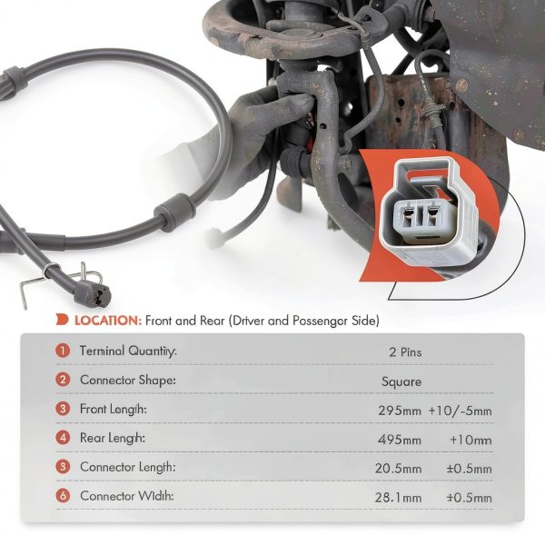 A-Premium LS430 Brake Wear Sensor Caliper-1