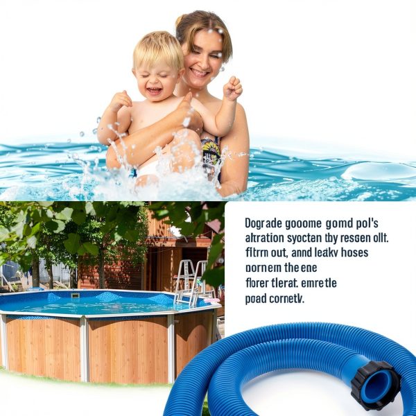 U.S. Pool Supply Above Ground Pool Hose Replacement 1.5" Diameter x 59" Long, Pack of 2, Blue - Compatible with Intex 29060E, Pool Filter Pump Hoses, Sand Filters, Saltwater Systems 1,500 to 2,500 GPH-5