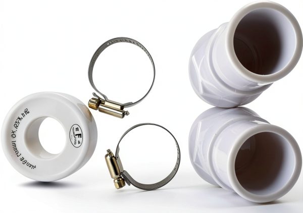 FibroPool Pool Filter Hose Replacement Kit 1.5" 6ft 2-Pack-3