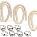 1.5" x 59" Pool Hoses for Above Ground Pools - 3 Pack with Stainless-0