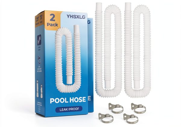 Pool Hoses for Above Ground Pools, 1.25 x 51 Inch Hose for Filter-0