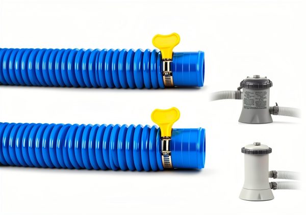 Pool Hose for Above Ground Pools, 3 Pack 1.25" Blue Replacement Hoses-4