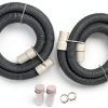 FibroPool Pool Filter Hose Replacement Kit 1.5" 6ft 2-Pack-1